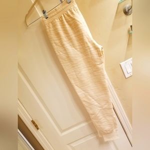 *NWOT* Creme & Blush Animal Striped Sweatpants